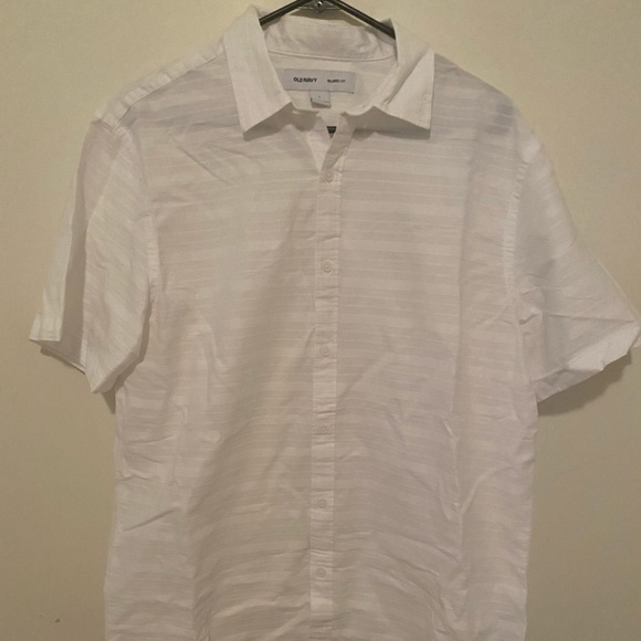 Old Navy Other - Mens white old navy button down dress shirt.